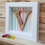 Personalised Oak Letter Frame, thumbnail 2 of 8