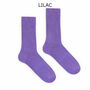 Organic Cotton Mix Luxury Single Colour Socks, thumbnail 9 of 9