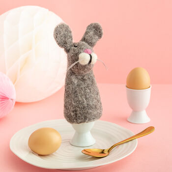 Easter Felt Sheep, Bunny Or Chick Egg Cosy, 4 of 5