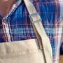 Personalised Burlap Pizza Apron, thumbnail 3 of 5
