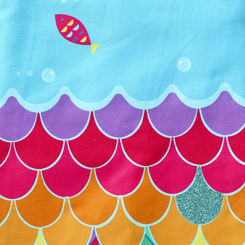 Girls Mermaid Costume Dress, 4 of 9
