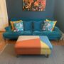Bespoke Fabric Footstool, thumbnail 1 of 9