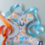 Safari Print Dog Harness Bundle Collar Bow Tie Set, thumbnail 10 of 12