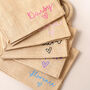 Personalised Mini Jute Bag For Bridesmaids And Flower Girls, thumbnail 5 of 6