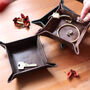 Personalised Leather Jewellery Tray Perfect Wedding Gift, thumbnail 1 of 8