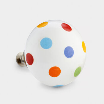 Extra Large Vintage Colourful Ceramic Cupboard Knobs, 7 of 9