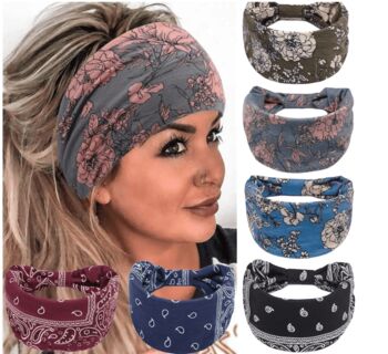 Yoga Headbands Extra Wide Chemo Headwear, 3 of 7