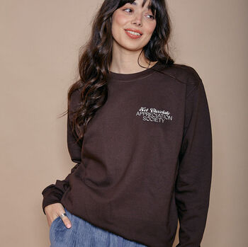 Hot Chocolate Appreciation Society Sweatshirt, 2 of 6