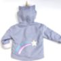 Kids Unicorn Jacket, thumbnail 4 of 8