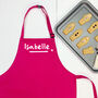 Kids Apron Personalised With Star, thumbnail 5 of 9