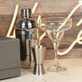 Any Text Cocktail Glass And Gift Set, thumbnail 2 of 4