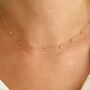 Scattered Stars 9ct Gold Necklace, thumbnail 5 of 9