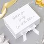 Personalised Luxury A5 Ivory Gift Box, thumbnail 1 of 6