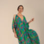 Maya Paradise Print Two In One Kaftan Dress, thumbnail 5 of 8