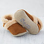 Personalised Merino Sheepskin Booties, thumbnail 1 of 8