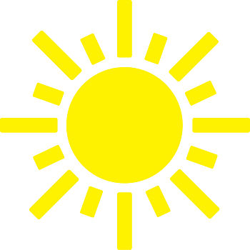 Sun Wall Sticker, 2 of 3