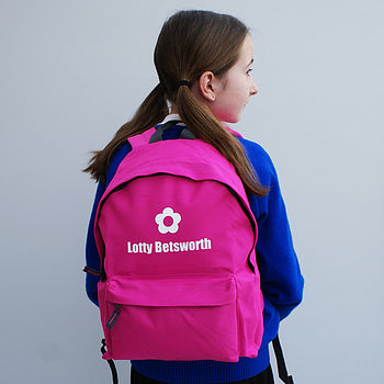 Personalised Colourful Children's Backpack, 2 of 5